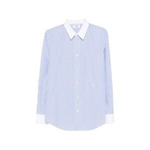 Celine Men Striped Cotton Shirt